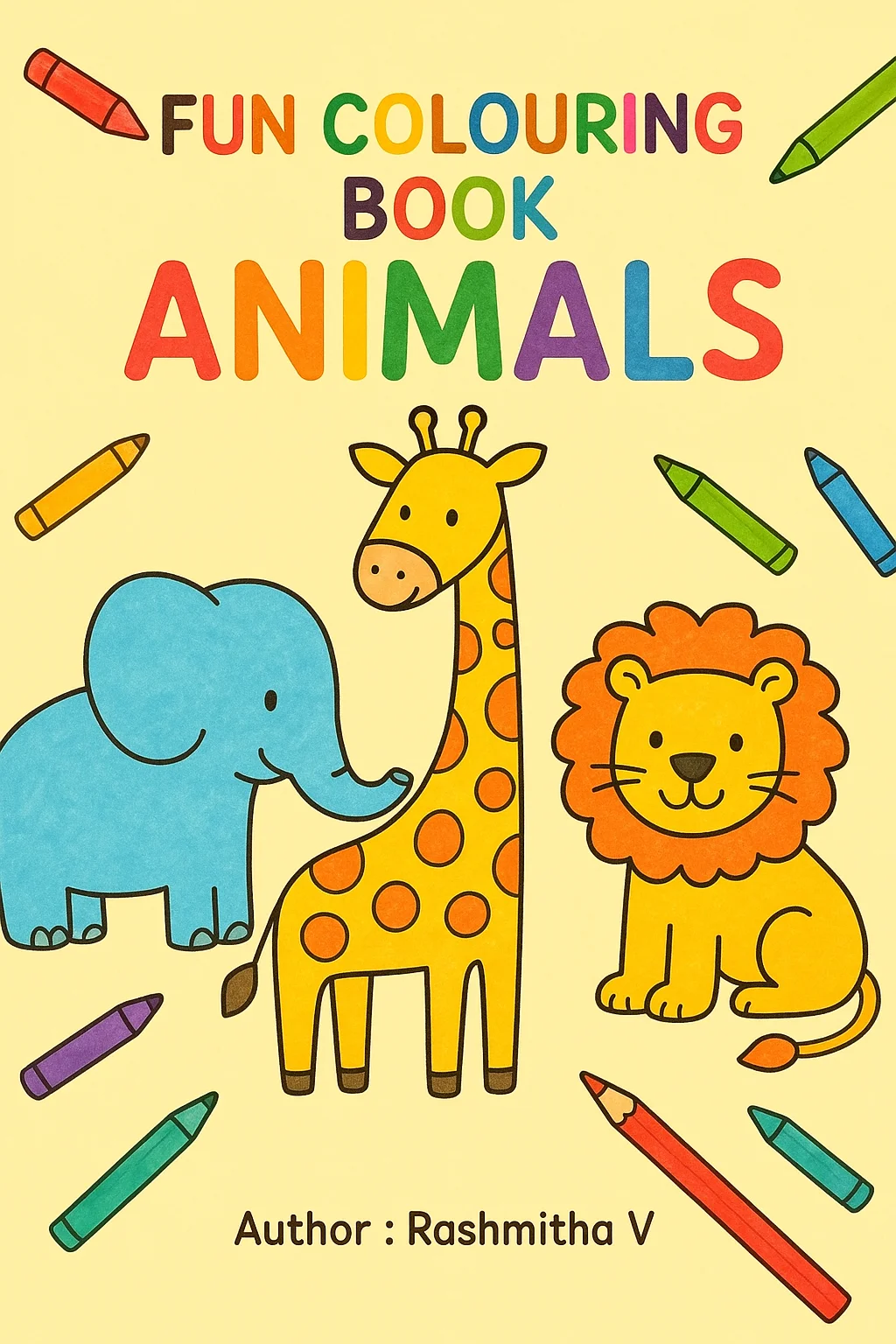 Fun Colouring Book – Animals