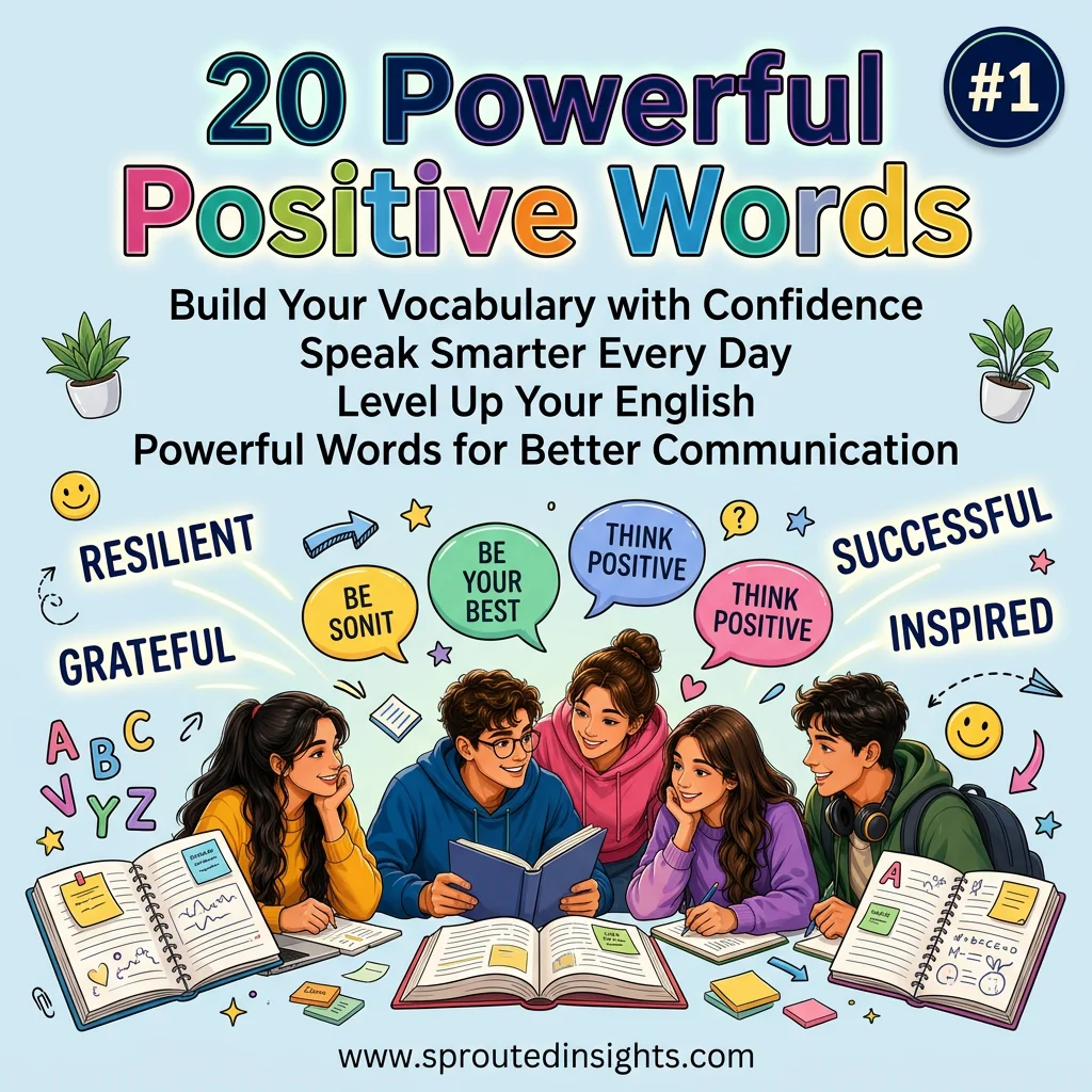20 Remarkable Positive Words to Upgrade Your English